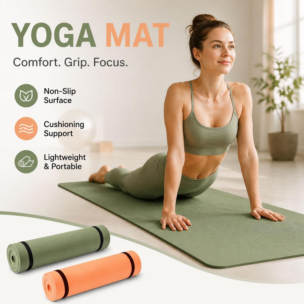 Non Slip EVA Yoga Mat Lightwei - Outdoor Camping Rugs 评论和价格